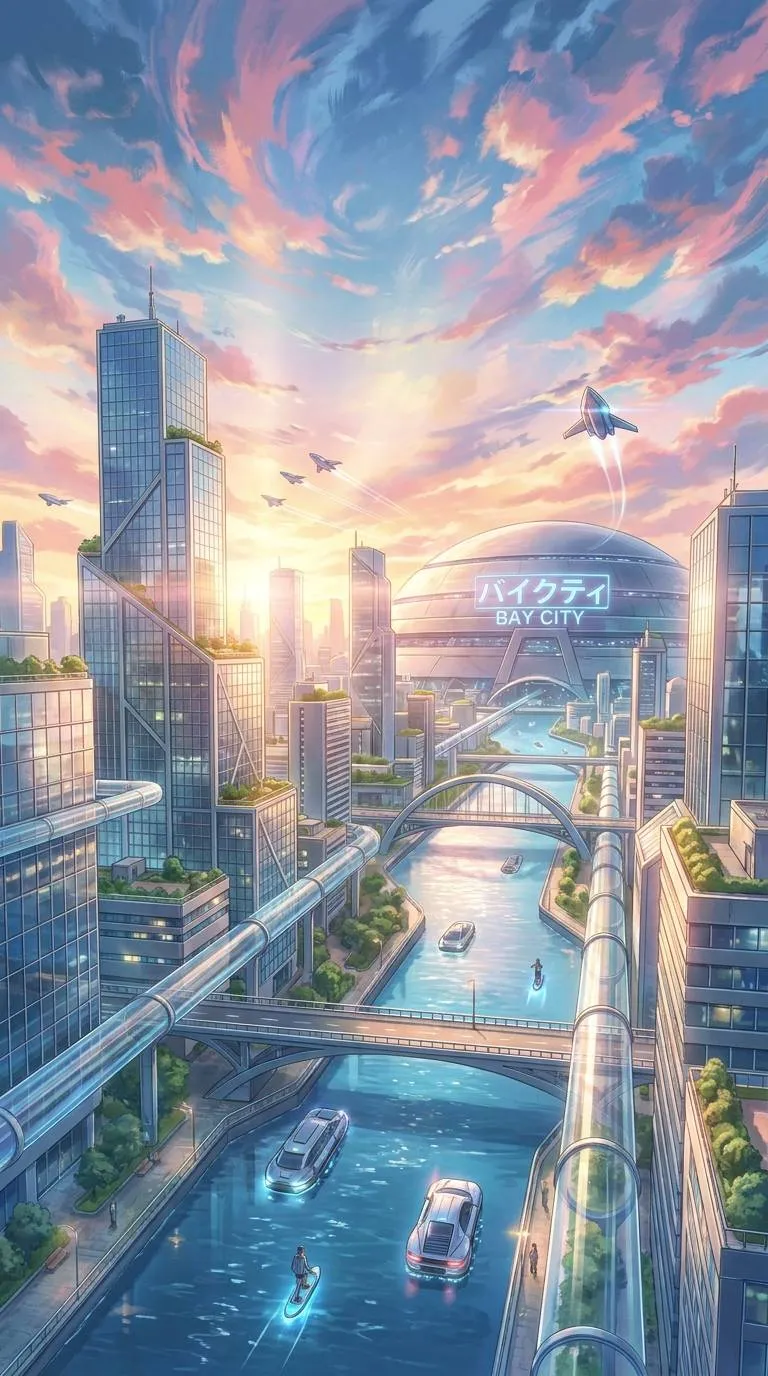 Neo-Babylon concept image: 沒有人類的美好未來
