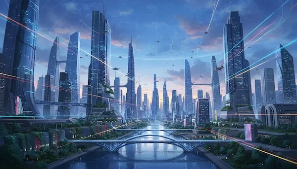 Neo-Babylon concept image: Bay City