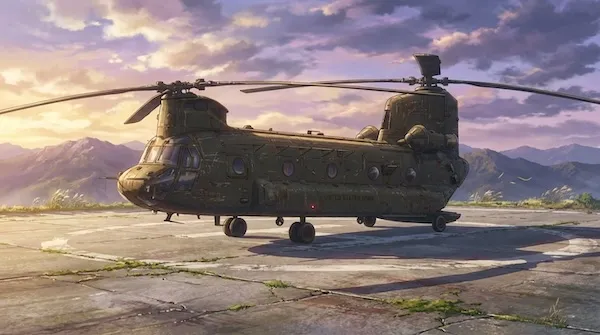 Neo-Babylon concept image: Old Propeller Transport Airfield